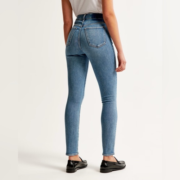 High Rise Super Skinny Ankle Jean Size 29/8 Short - Picture 3 of 6